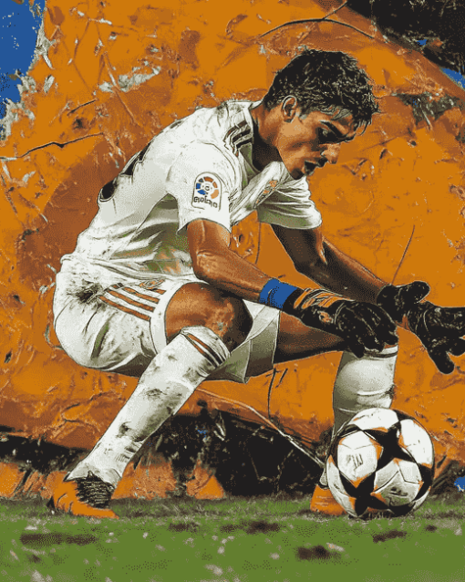 Moroccan Football Star Yassine Bounou Diamond Painting