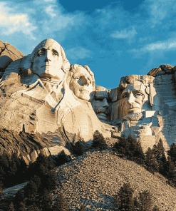 Mount Rushmore Monument Diamond Painting