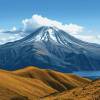 Mount Taranaki Landscapes Diamond Painting