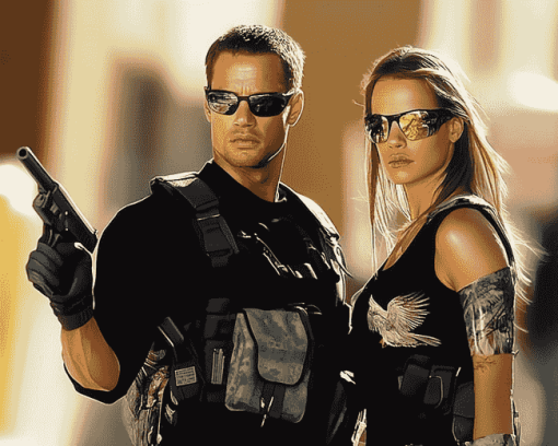 Mr And Mrs Smith Movie Diamond Painting