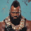 Mr T Wrestling Legend Diamond Painting