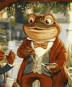 Mr Toad Cartoon Art Diamond Painting