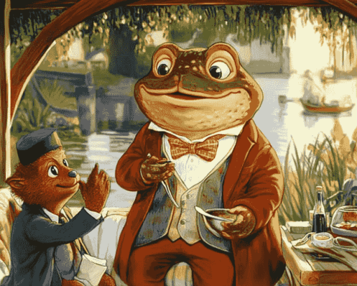 Mr Toad Cartoon Art Diamond Painting