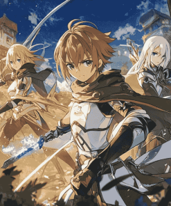 Mushoku Tensei Anime Art Diamond Painting