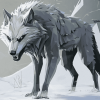 Mystical Fenrir Wolf Diamond Painting