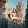 Mythical Castle Mansion Diamond Painting