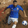 Nacho Novo Football Icon Diamond Painting