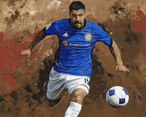 Nacho Novo Football Icon Diamond Painting