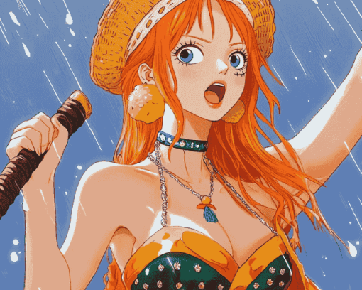 Nami Anime Diamond Painting