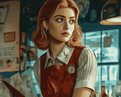 Nancy Drew Mystery Series Diamond Painting