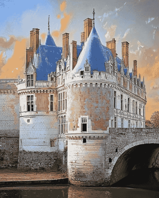 Nantes Castle Diamond Painting