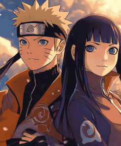 Naruto Hinata Anime Diamond Painting