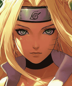 Naruto Tsunade Anime Diamond Painting