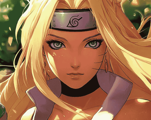 Naruto Tsunade Anime Diamond Painting