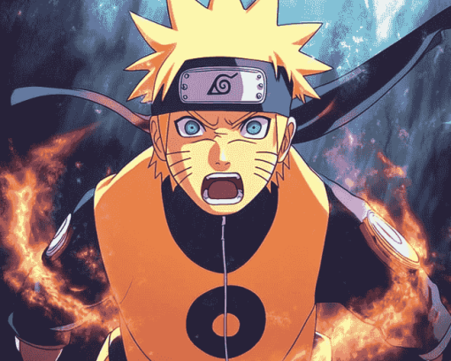 Naruto Uzumaki Sage Diamond Painting