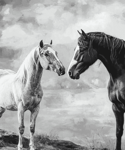 Native Horse Art Diamond Painting