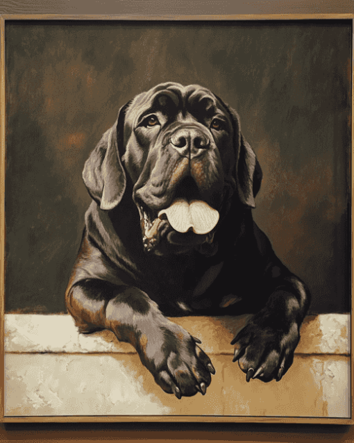 Neapolitan Mastiff Puppies Diamond Painting