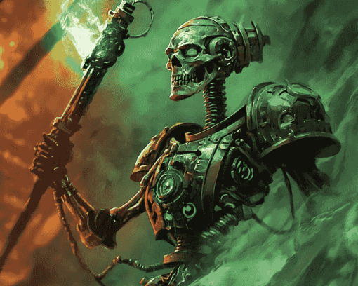 Necron Alien Animation Diamond Painting