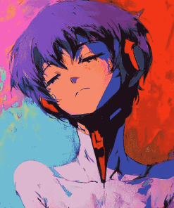 Neon Genesis Evangelion Anime Diamond Painting