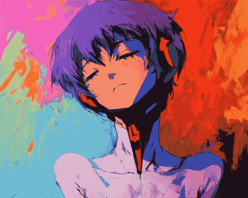 Neon Genesis Evangelion Anime Diamond Painting