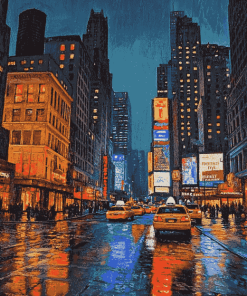 New York City Nightscape Diamond Painting