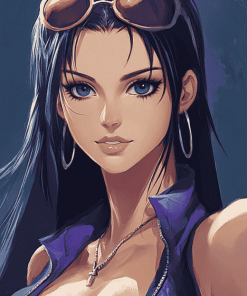 Nico Robin One Piece Anime Diamond Painting