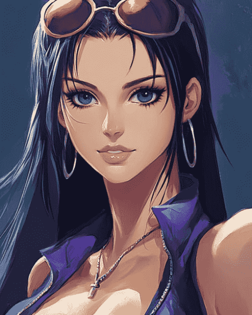 Nico Robin One Piece Anime Diamond Painting