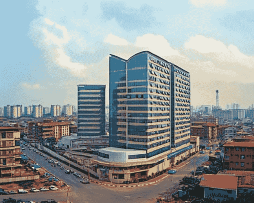 Nigeria City Skylines Diamond Painting