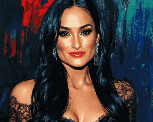 Nikki Bella WWE Star Diamond Painting