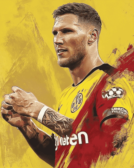 Niklas Sule Borussia Dortmund Diamond Painting