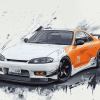 Nissan s15 Racing Diamond Painting