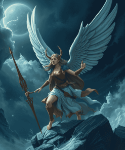 Norse Valkyrie Fantasy by Carl Emil Doepler Diamond Painting