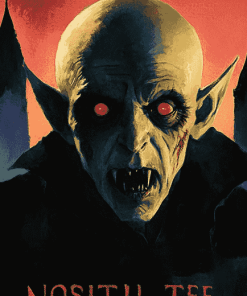 Nosferatu Horror Film Diamond Painting