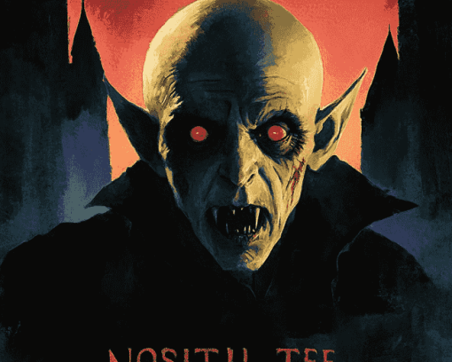 Nosferatu Horror Film Diamond Painting