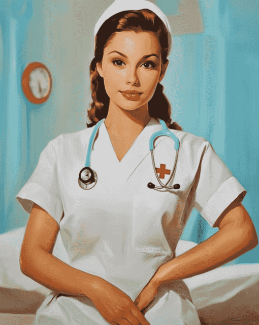 Nurse Girl Diamond Painting