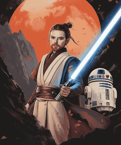 Obi One Movie Magic Diamond Painting