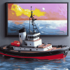 Oceanic Tug Boat Diamond Painting