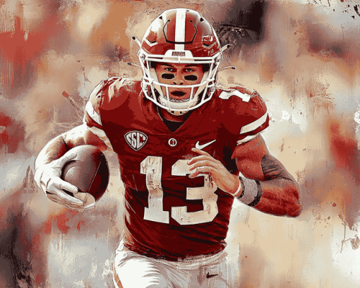 Oklahoma Sooners Player Diamond Painting