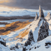 Old Man Of Storr Mountain Diamond Painting