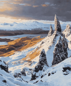 Old Man Of Storr Mountain Diamond Painting