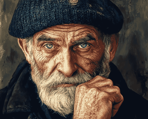 Old Sailor Vintage Diamond Painting