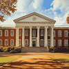 Ole Miss University Building Diamond Painting