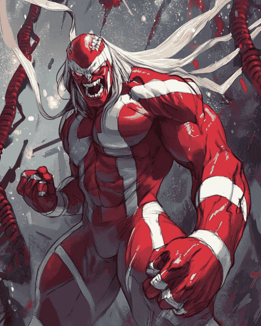 Omega Red Marvel Character Diamond Painting