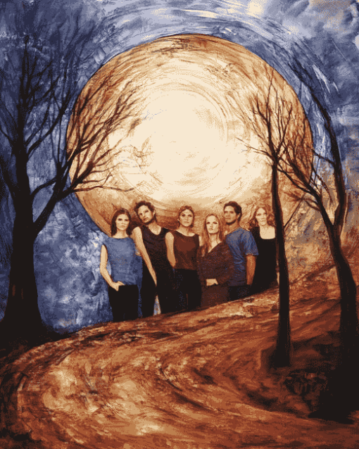 One Tree Hill Inspired Movie Diamond Painting