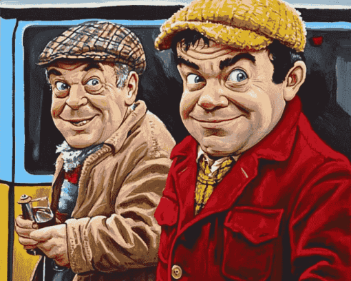 Only Fools And Horses Cartoon Diamond Painting