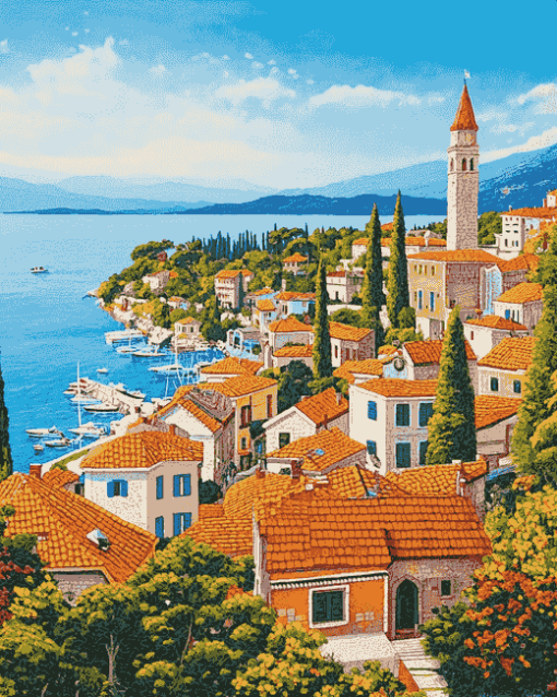 Opatija Croatia Diamond Painting