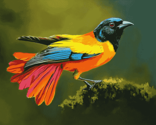 Oriol Bird Beauty Diamond Painting