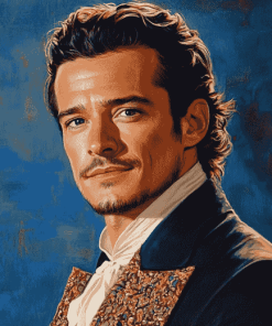 Orlando Bloom Celebrity Diamond Painting