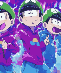 Osomatsu San Anime Diamond Painting