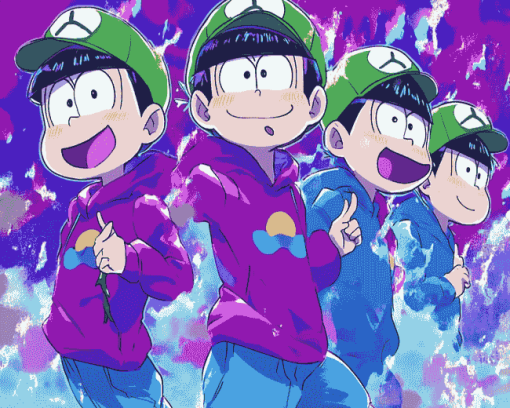 Osomatsu San Anime Diamond Painting